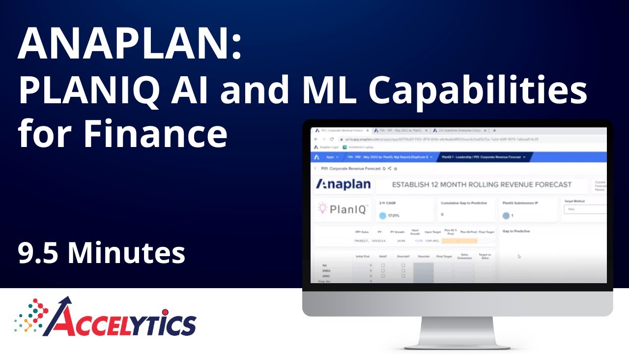 Anaplan tutorial