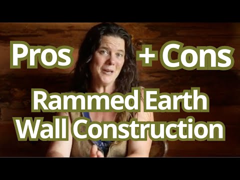 Pros and Cons of Rammed Earth Wall Construction: Tiny House Academy
