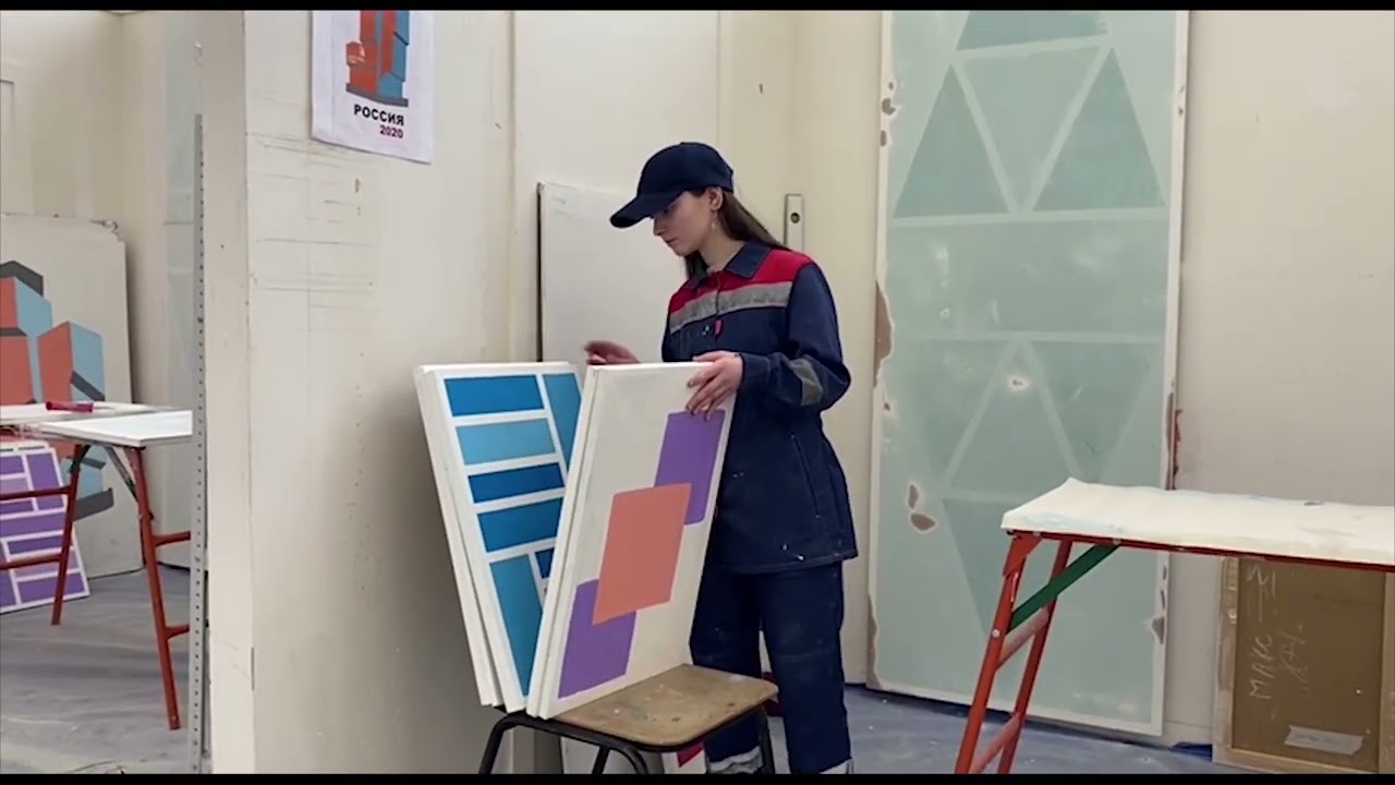 Видео о профессии маляр