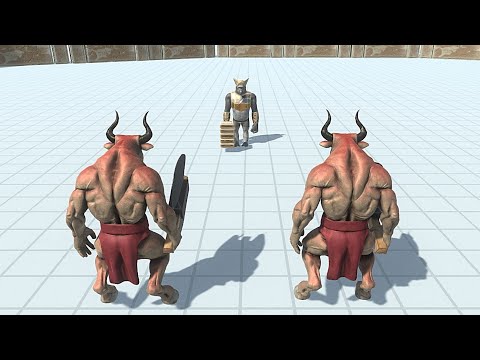 GHOR HAMMER VS 2 THIRD BOSS - Animal Revolt Battle Simulator