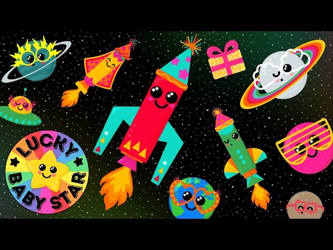 🚀 Space Rocket Baby’s First Birthday Party 🎂✨ Fun Sensory Planets Adventure! 🪐🌎