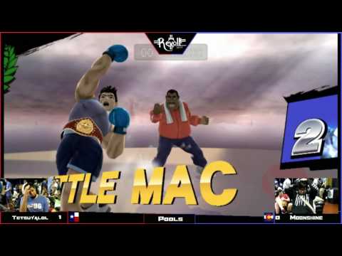 SSB4 Pools Revolt 2017 @ GGG Singles Pools Tetsuyalol (Mac) Vs. Moonshine (Lucario)