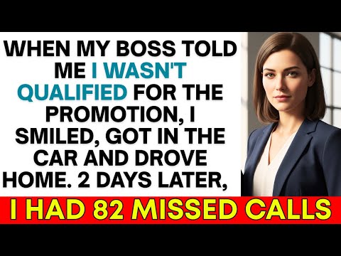 My Boss Said I Wasn't Ready for Promotion, So I Canceled My Notice....