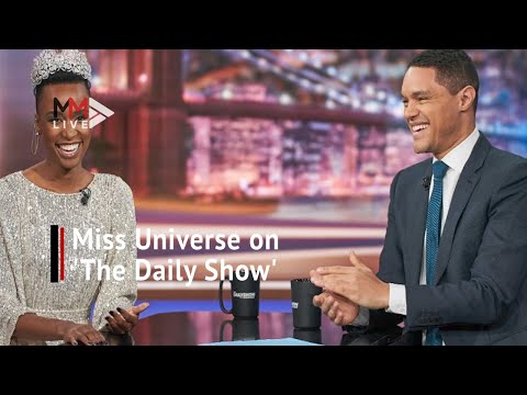 Miss Universe Zozibini Tunzi speaks to Trevor Noah on 'The Daily Show'