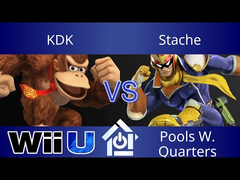 Nevermore 2018 - KDK (DK) vs Stache (Captain Falcon) - Smash 4 Pools W. Quarters