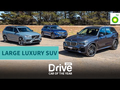 2020 Best Large Luxury SUV: BMW X5,  Volvo XC90, Volkswagen Touareg | 2020 Drive Car of the Year