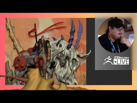 Enter the ZBHO Dojo: CODA Comic Statue Part 4 - Spicer McLeroy - ZBrush 2021.6