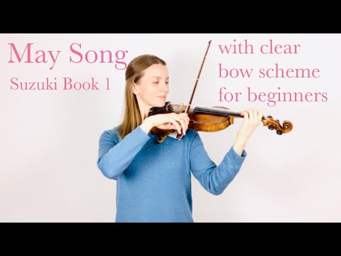 May Song - Suzuki Book 1 - in performance tempo!