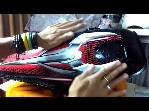 How to Apply Sticker Vinyl Motorcycle