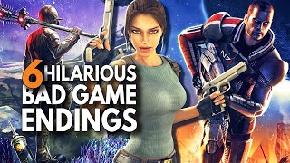 6 Hilarious Bad Game Endings