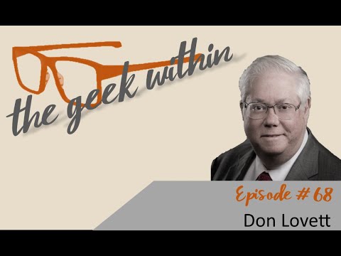 The Geek Within Ep68: Don Lovett - YouTube