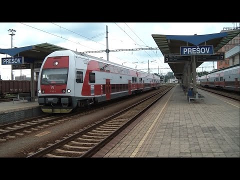 Elektrická jednotka ZSSK 671.003 - Os 8703 (Prešov - Košice) - Prešov