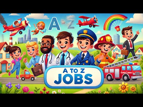 "Alphabet Occupations" - ABC Jobs Song for Kids | Alphabet Occupations | Alphabet songs for Kids