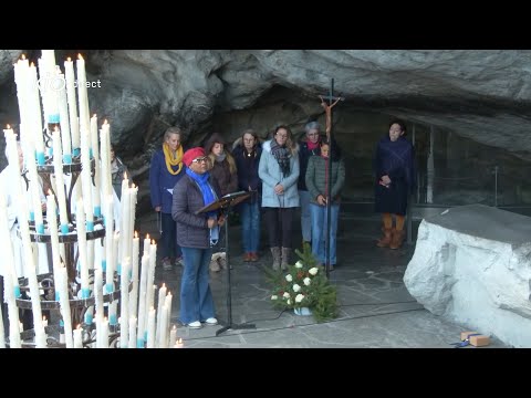 Chapelet du 7 décembre 2022 à Lourdes