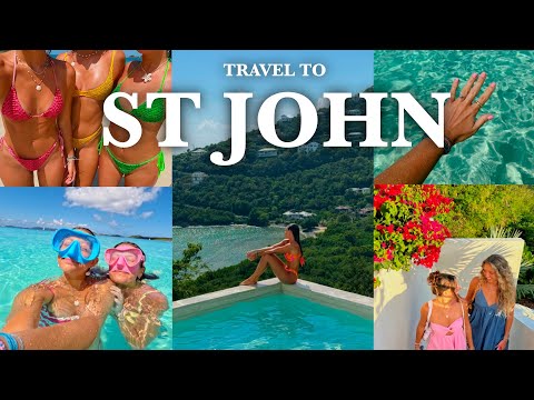 st john spring break vlog: *girls trip*
