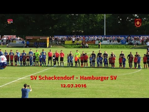 12.07.2016  der SV Schackendorf spielt gegen den Hamburger SV