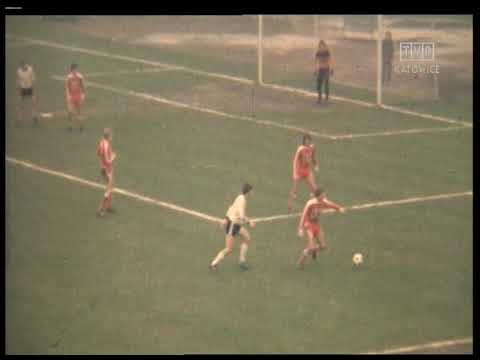 02. Gol Kazimierza Deyny i młyn Legii Warszawa na GKS-ie Tychy, 1976 r.