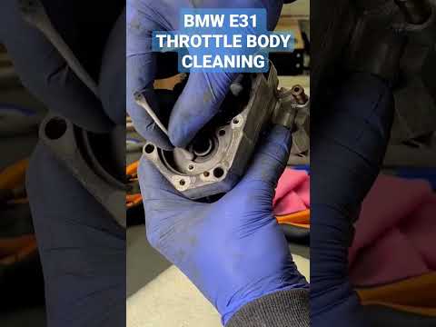 Thumbnail for BMW E31 Trhrottle body ceaning #shorts #bmw#bmw850#synthwave #cars #bmw8 #diy #restoration by BMW E31