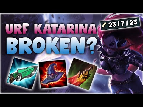 Mika / Katarina Is INSANELY BROKEN In URF! CRAZY ONESHOTS / League of Legends