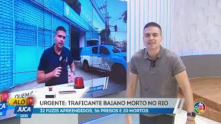 Trocação pesada no RJ: Policiais feridos | ALÔ JUCA | TV ARATU