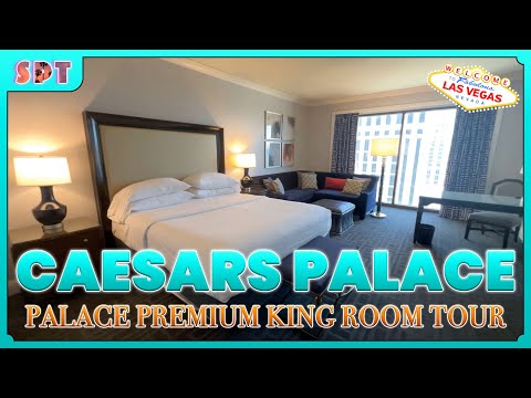 Amazing Caesars Palace Room | Tour of Palace Premium Room