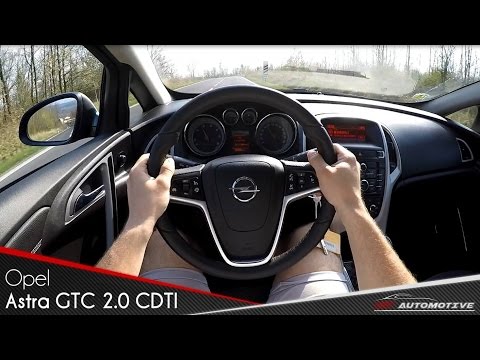 Opel Astra GTC 2.0 CDTI POV Test Drive + Acceleration 0 - 200 km/h