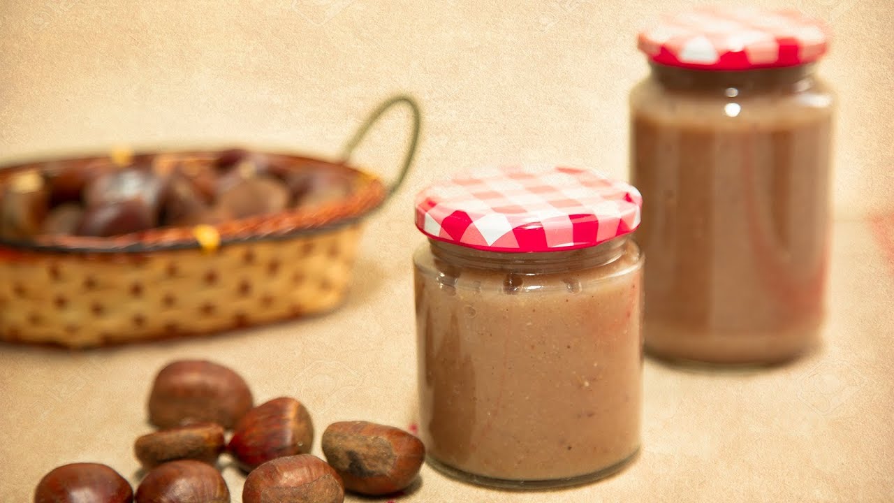 Cómo hacer CREMA DE CASTAÑAS. Receta fácil. Chestnut cream