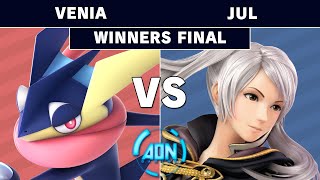 AON Ultimate #061   Venia vs Jul Winners Final   Smash Ultimate