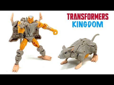 Transformers Kingdom Core Class Rattrap Review