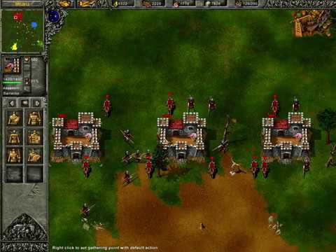 Tzar : The Burden of the Crown - European vs Arabian - 2x2 - Hard - Deathmatch - Destroy Castles