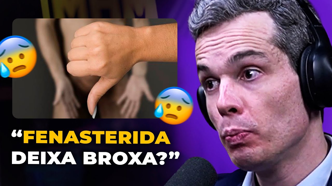 ESPECIALISTA aponta os EFEITOS COLATERAIS da FINASTERIDA | CABELO MASCULINO