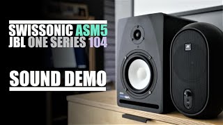 Video thumbnail for Swissonic ASM5  vs  JBL One Series 104  ||  Sound Comparison by DSAUDIO.review