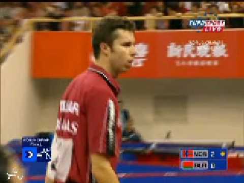 2005 World Table Tennis Championships - Geir Erlandsen VS Vladimir Samsonov