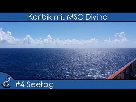 Kreuzfahrt-Vlog Karibik mit MSC Divina 2017 - #4 Eindrücke vom Schiff - Seetag