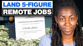 THIS Is the Best Online Course Certification to Land a Remote Job FAST!