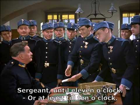 Die Deutschmeister (1955 movie) - How the Deutschmeister March came about [Eng Sub]