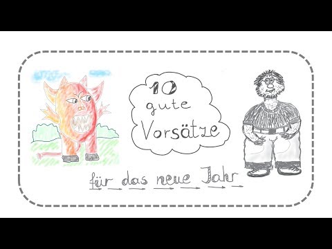 Gute Vorsätze für das neue Jahr