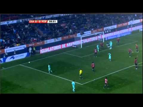 Copa del Rey - Highlights: CA Osasuna - FC Barcelona (13.1.2012) 1-2