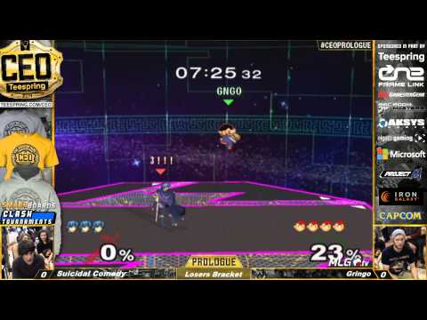 CEO Prologue - Gringo vs Suicidal Comedy - SSBM MLG Qualifier
