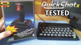 The Quickshot II Joystick Tested On The Spectrum, C64 Mini & A500 Mini!