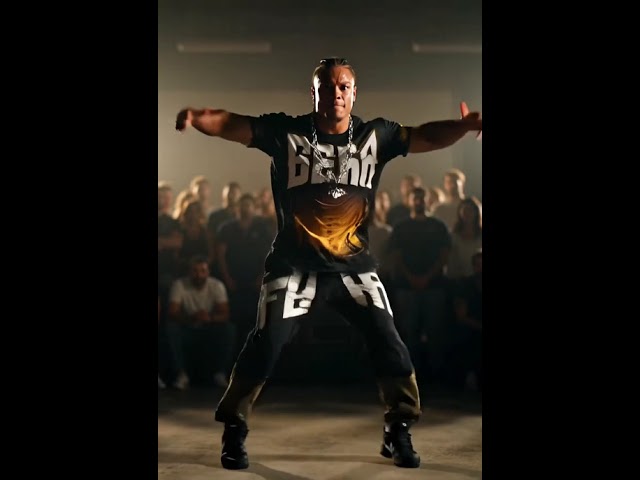 B-Boy Halo Spin — Animated Breakdance Halo Short