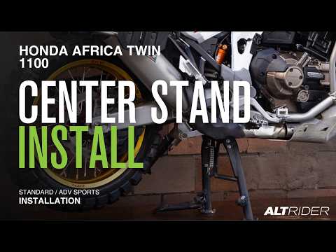 Install Guide Africa Twin 1100 Center Stand