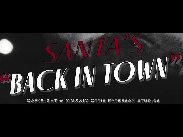 Santa's Back in Town - A noir Christmas short film by Gabriel de Sa