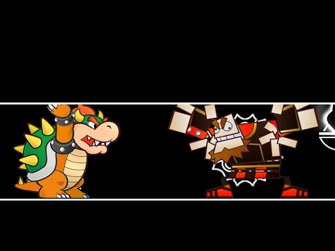 Super Paper Mario 4K - Walkthrough - Chapter 8-1: The Impending Darkness (O'Chunks Boss Battle)