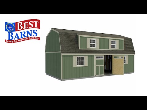 Best Barns 16ft. x 32ft. Ravenna Walk Through