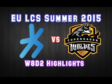H2K Gaming vs Copenhagen Wolves - HIGHLIGHTS - EU LCS Summer 2015 - W8D2 - League of Legends
