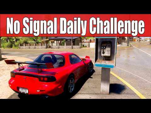 Forza Horizon 5 No Signal Daily Challenge Smash 5 Phonebooths