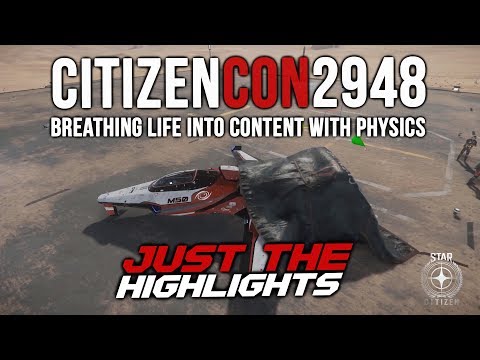 Just the Highlights: CitizenCon 2018 Physics Panel | Star Citizen