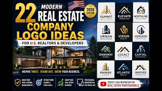 22 Modern Real Estate Logo Ideas for U.S. Realtors & Developers (2026)