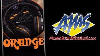 Orange O Edition Stereo Headphones - Orange Amps